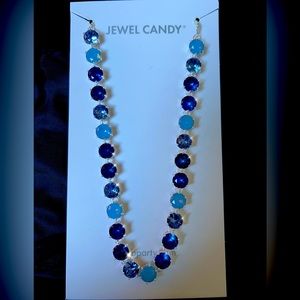 Blueberry Pie Jewel Candy Necklace
